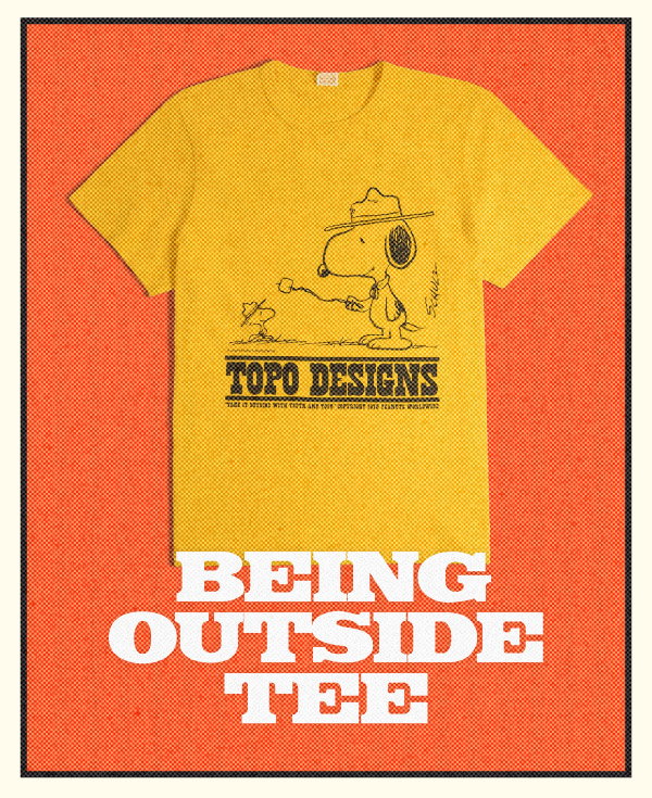Being Outside Tee - Shop Now