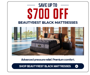 Save up to $700 OFF Beautyrest Black Mattresses