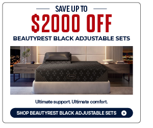 Save up to $2000 OFF Beautyrest Black Adjustable Set