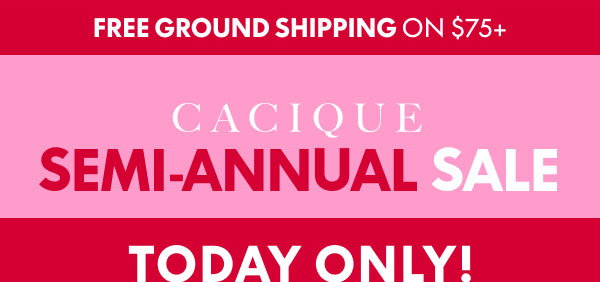 Semi-Annual Sale