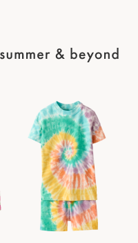 HannaJams™ Pajama Set | Multi-Colored Spiral Tie Dye SU26