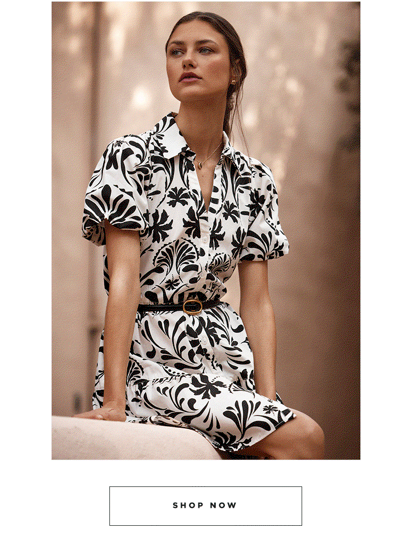 The Havana Mini Dress in Estara Print