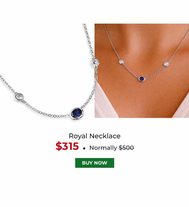 Royal Necklace Platinum Clad