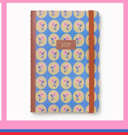 2026-2027 Paper Source Tapestries Monthly Pocket Planner