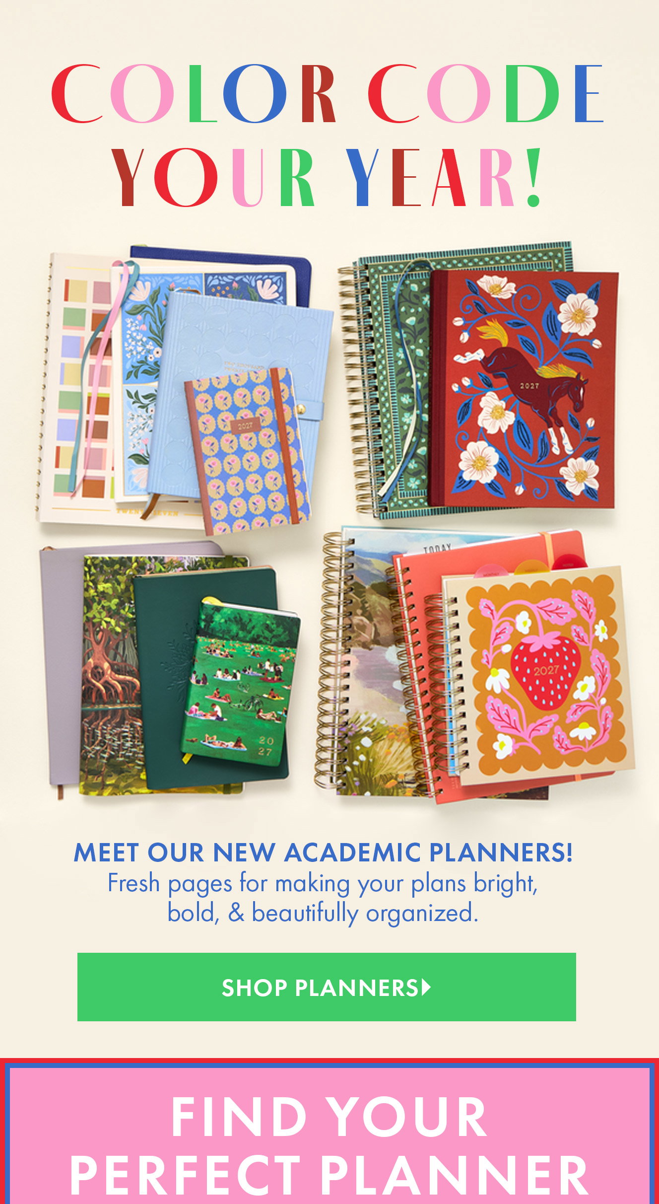 2026-2027 Planners