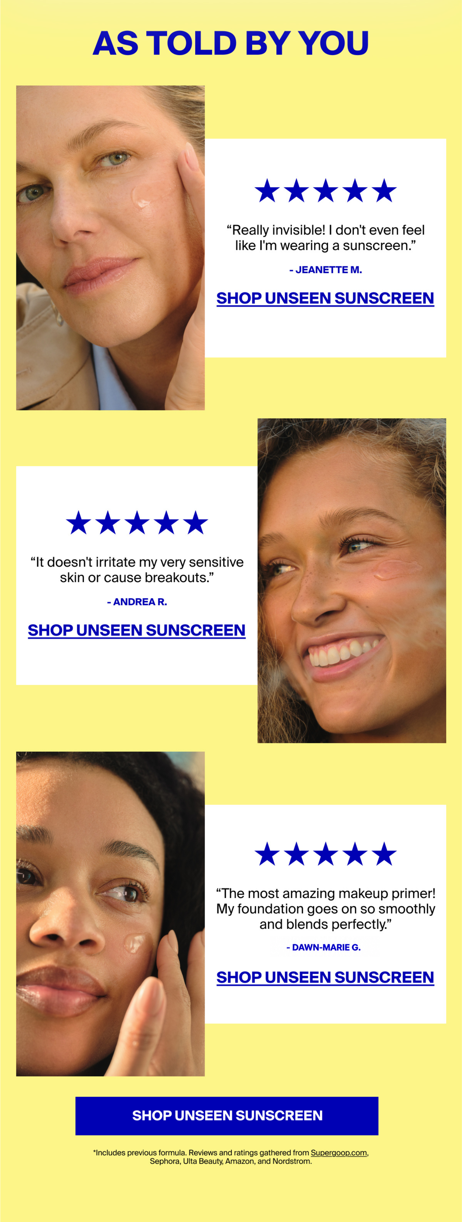 Shop Unseen Sunscreen