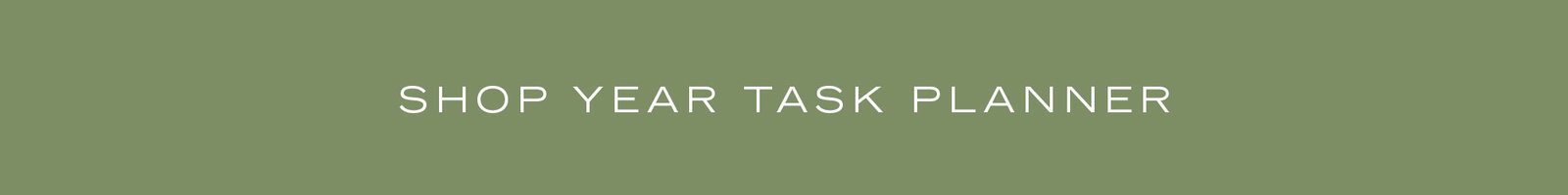 Shop the Year Task Planner