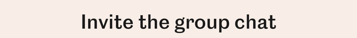 Invite the group chat