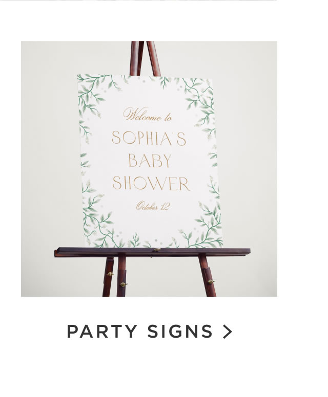 Party Signs