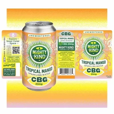 Image of Mighty Kind's CBG Seltzer!