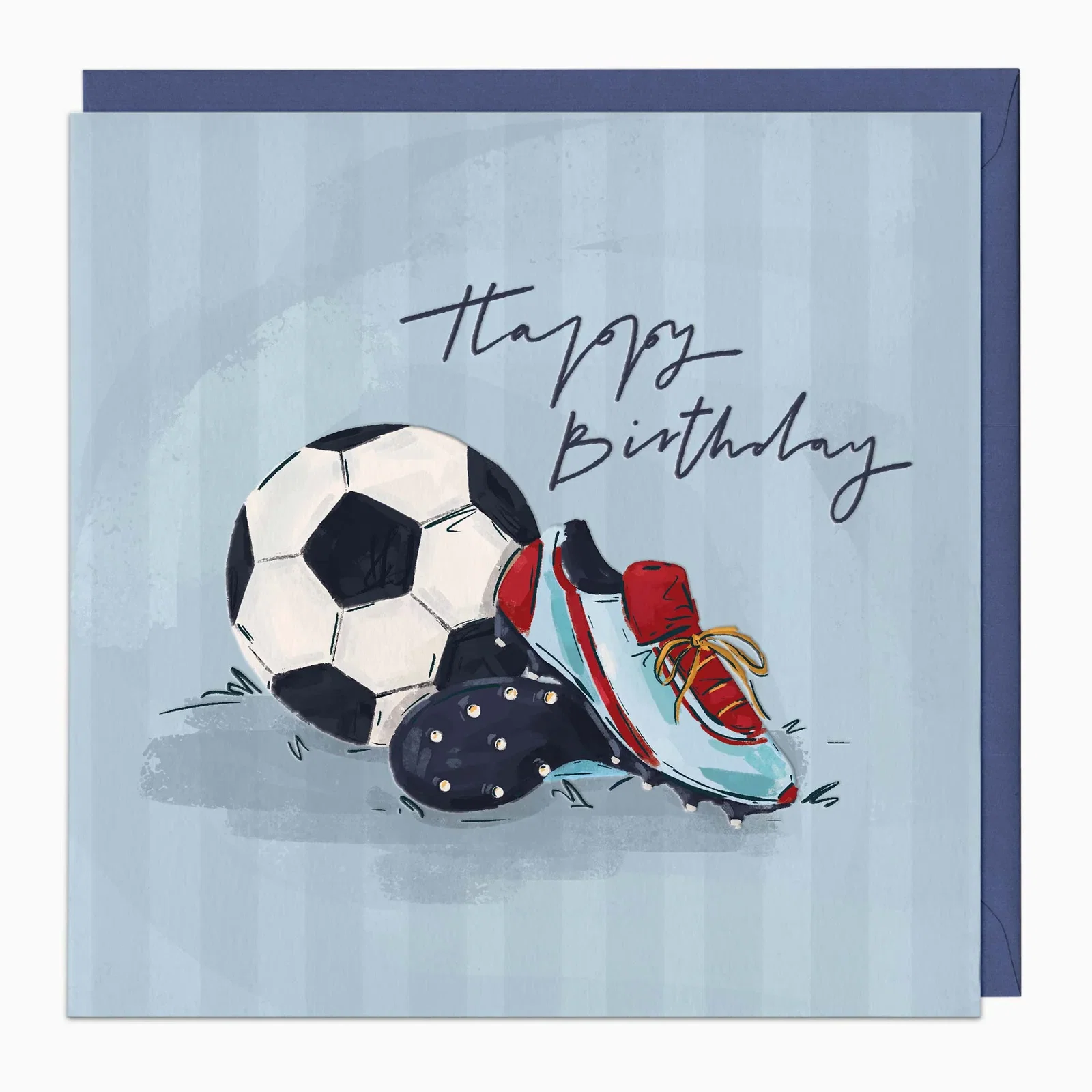 Image of H387 - Football Birthday Card