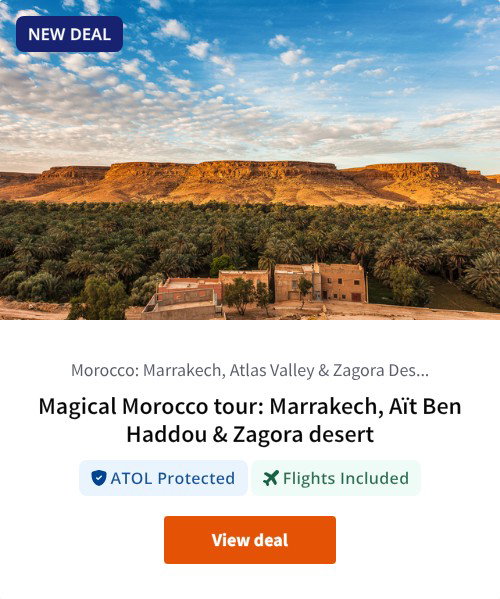 Magical Morocco tour: Marrakech, Aït Ben Haddou &amp; Zagora desert
