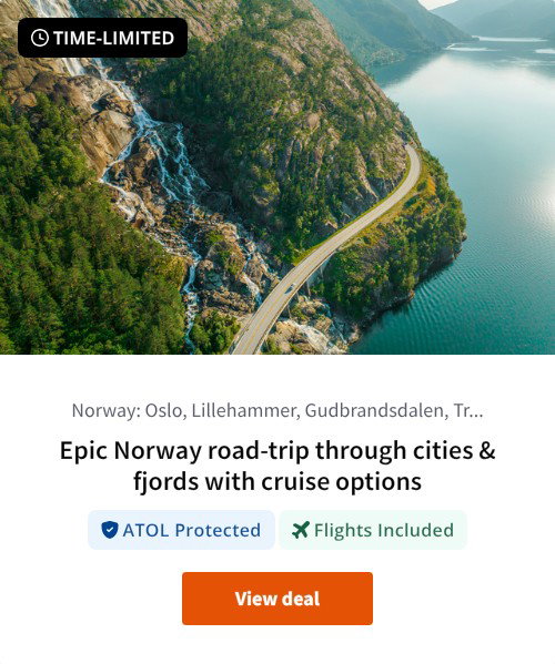 Epic Norway road-trip through cities &amp; fjords with cruise options