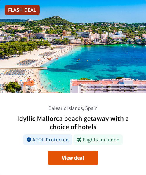 Idyllic Mallorca beach getaway with a choice of hotels