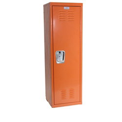 Orange Kids Locker