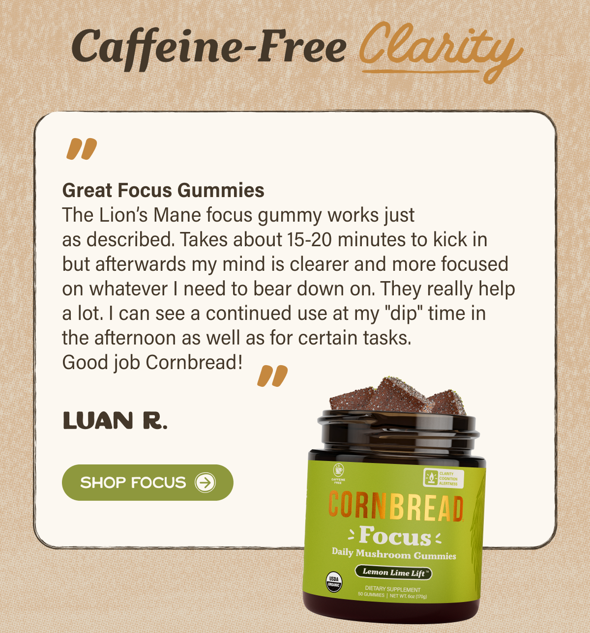Caffeine-Free Clarity