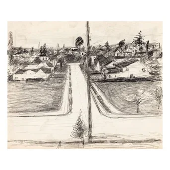 Richard Diebenkorn (1922-1993) Chabot Valley-Early 60