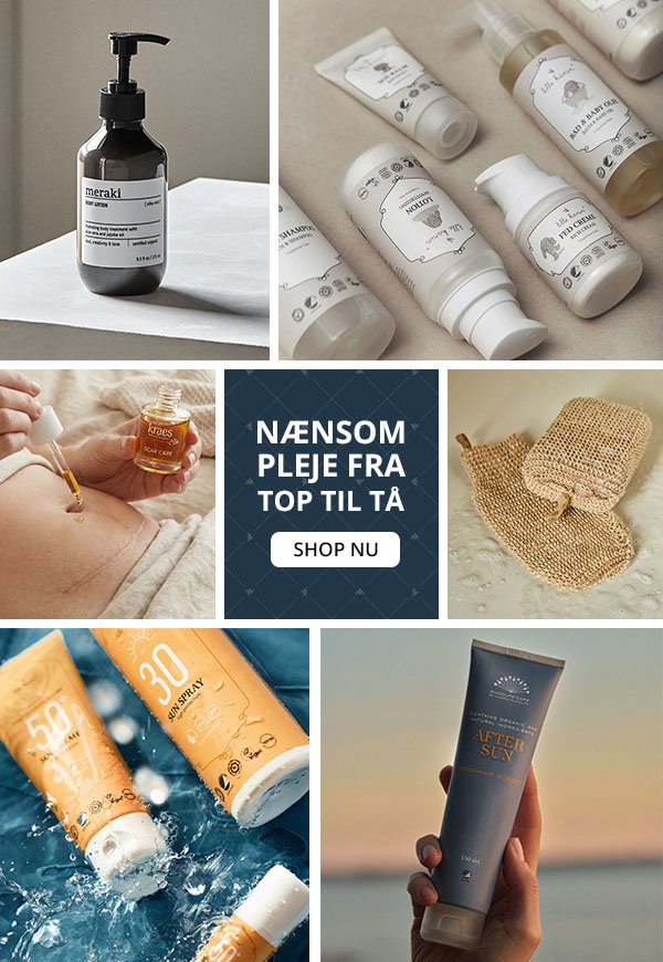 Shop plejeprodukter her