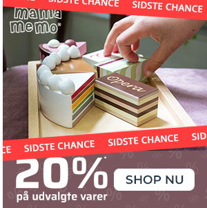 Sidste chance for 20% rabat på MaMaMeMo