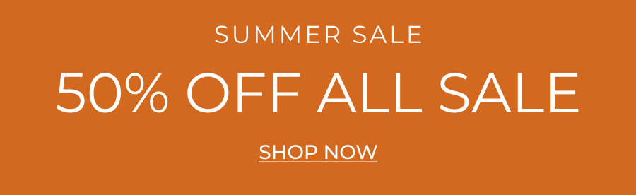 50% OFF ALL SALE