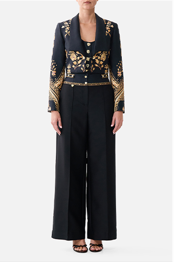 SLIM FIT CROPPED JACKET | TAURUS RISING