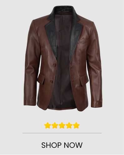 brown blazer