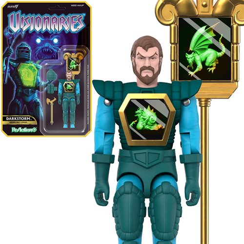 Visionaries Darkstorm 3 3/4-Inch ReAction+ Figure