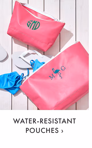 WATER-RESISTANT POUCHES ›