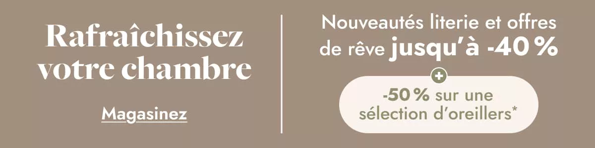 Rafraîchissez votre chambre
