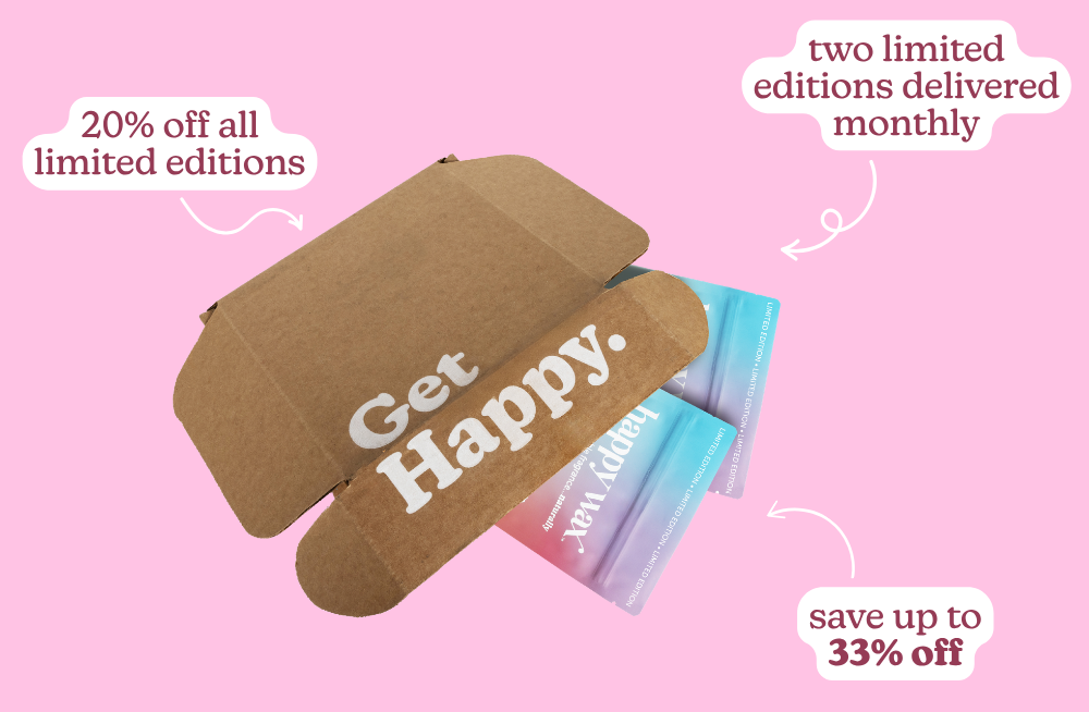 20% off all limited editions, two limited editions delivered monthly, save up to 33%