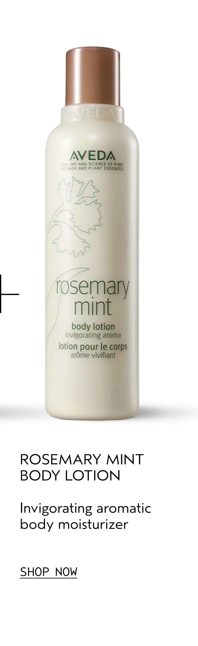 ROSEMARY MINT BODY LOTION Invigorating aromatic body moisturizer SHOP NOW