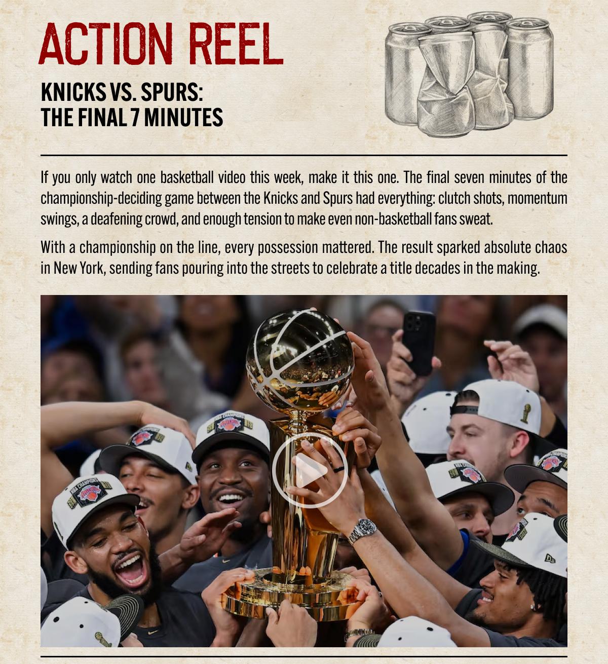 Action Reel | Knicks vs. Spurs: The Final 7 Minutes