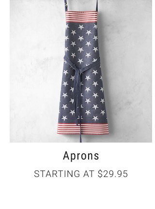 Aprons STARTING AT $29.95