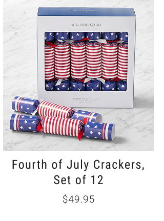 Fourth of July Crackers, Set of 12 $49.95