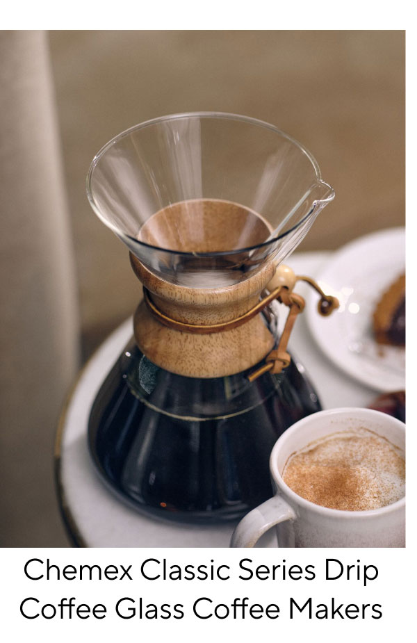 Chemex Classic Series Drip Coffee Glass Coffee Makers