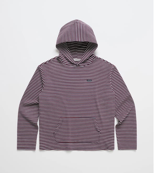 Striped Rib Hoodie