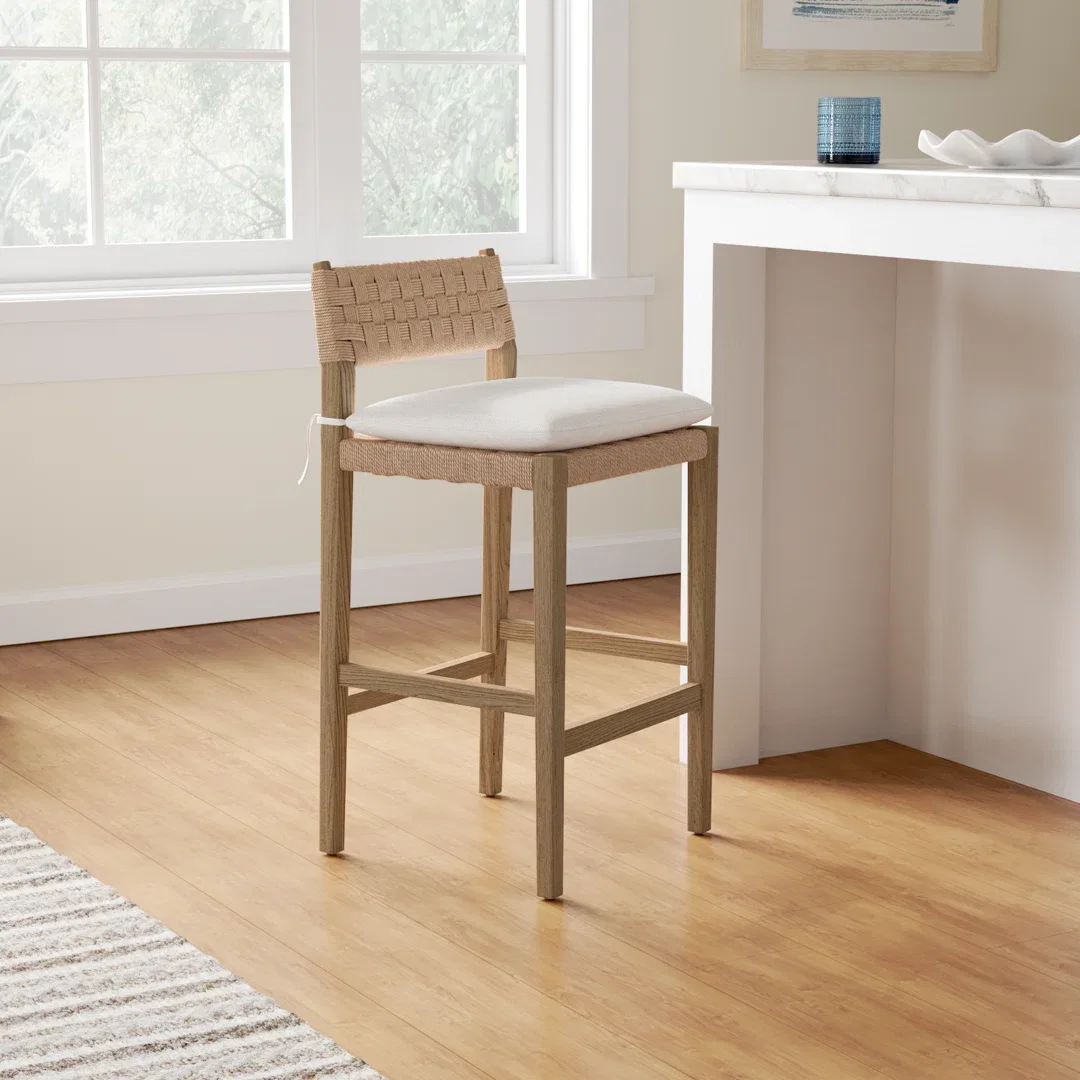 Hamlin Stool With Cushion-Dover Crescent-Counter