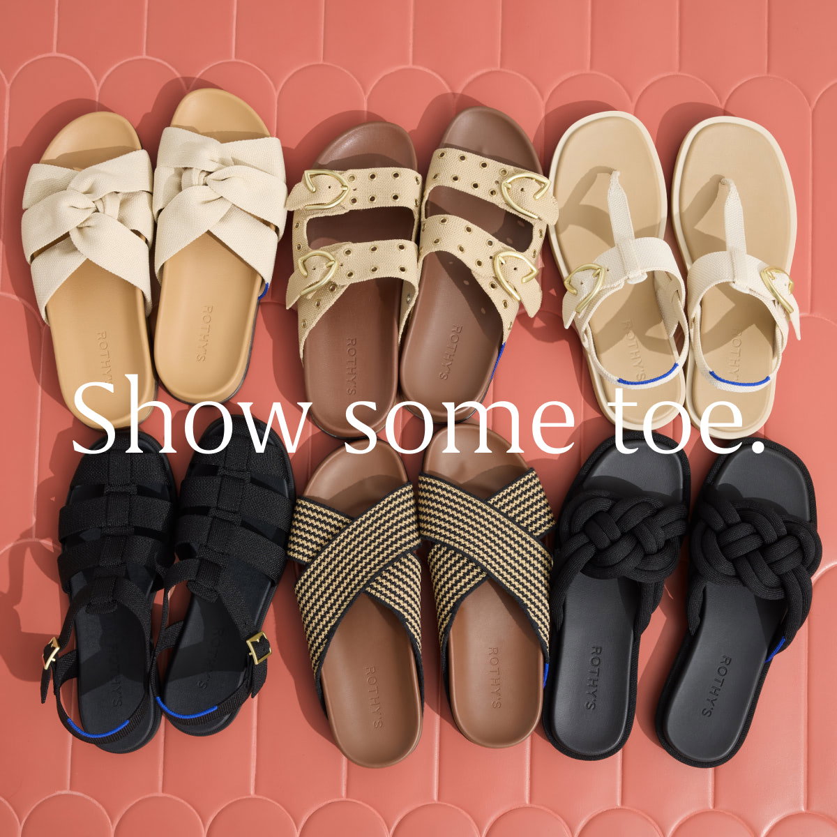 Show some toe.