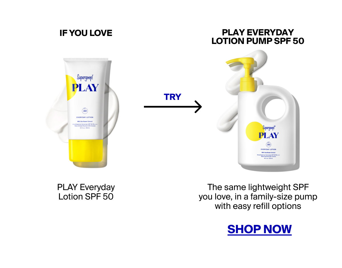 PLAY Everyday Lotion Pump SPF 50