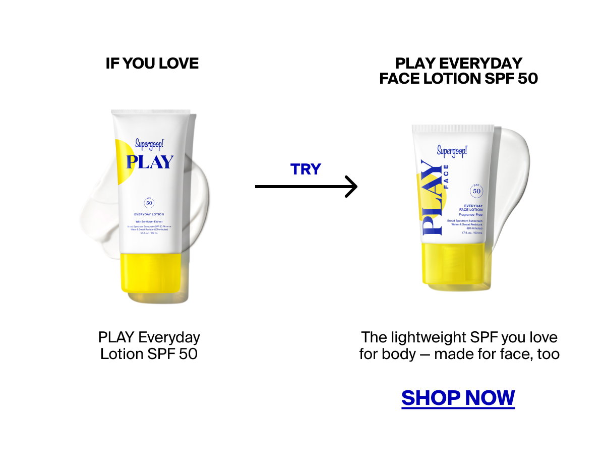 PLAY Everyday Face Lotion SPF 50