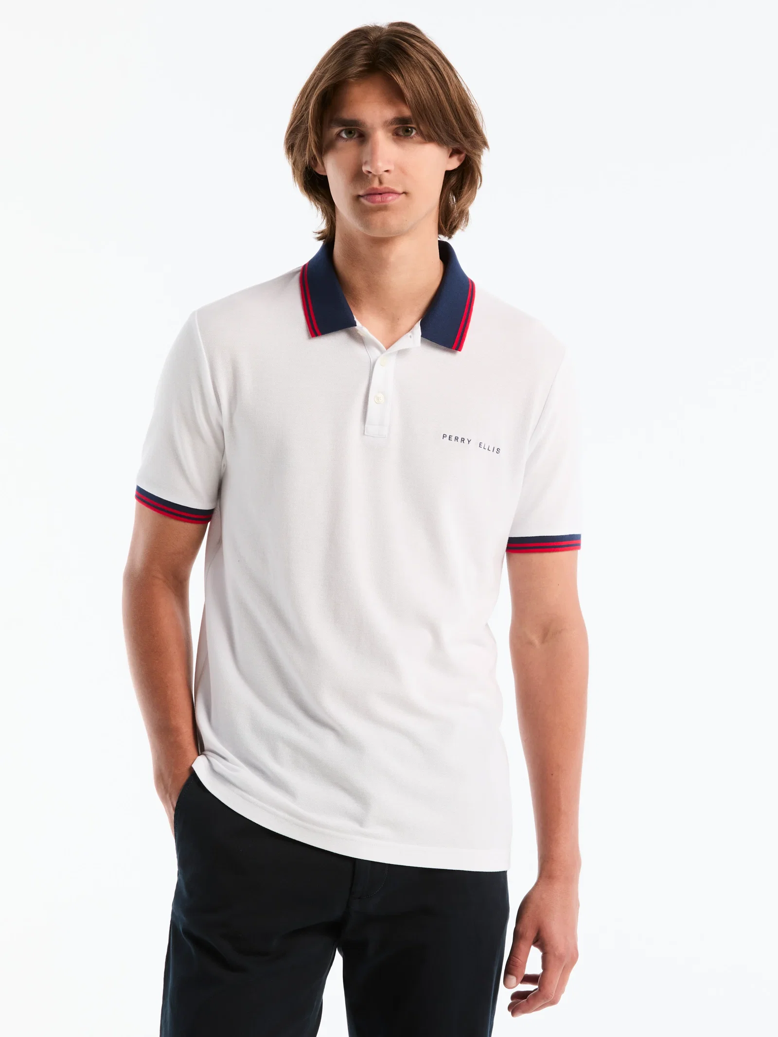 Cotton Pique Polo Shirt USA Edition Cotton Pique Polo Shirt USA Edition