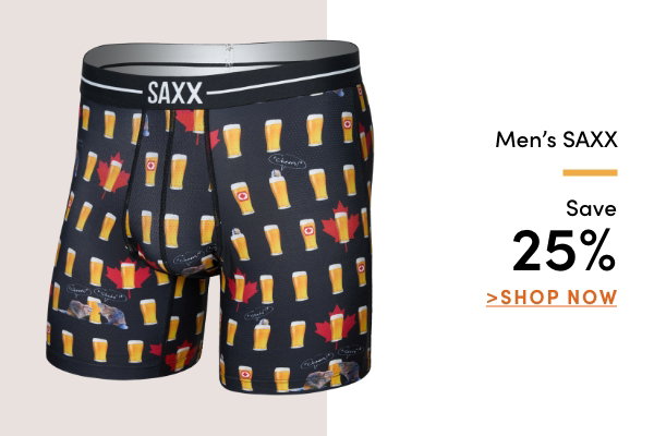 Men's SAXX Save 25%