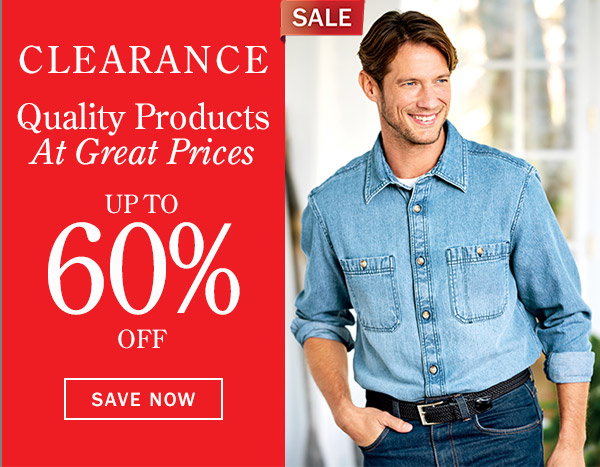 Clearance. Quality Products at Great Prices Up To 60% Off. Save Now. Sale: Orton Brothers Riverwash Denim Shirt