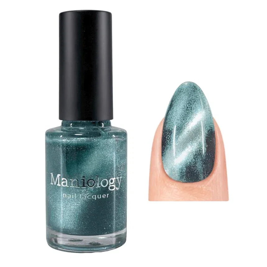 Image of Maniology - Stamping Nail Polish - Light Blue Magnetic Shimmer - Freshwater (P195)