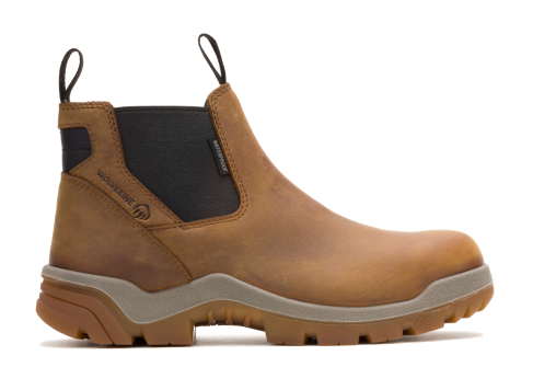 Wolverine - Men's Vantage Romeo ft. HyperRest™ CarbonMax® Work Boot - Dark Tan colorway.