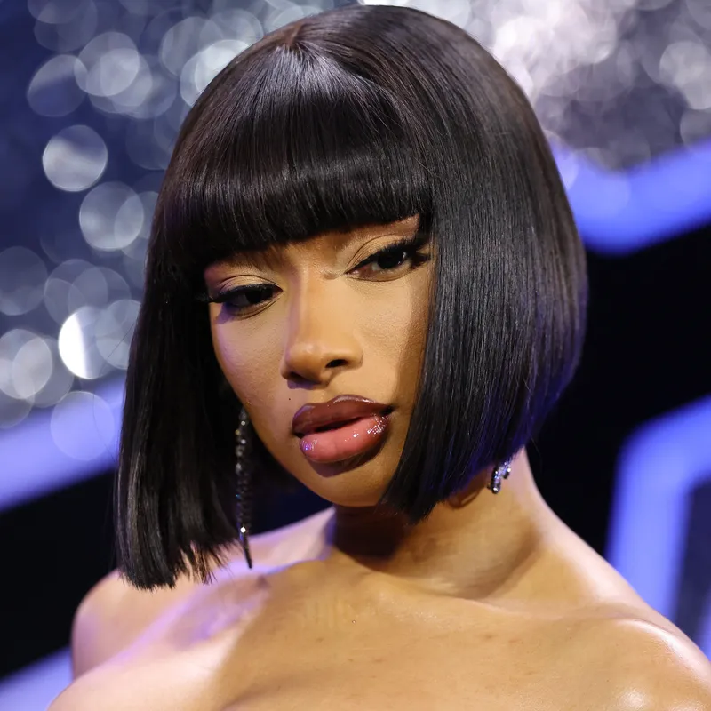 I Can See Megan Thee Stallion's Neon Green Hair From Across the Country