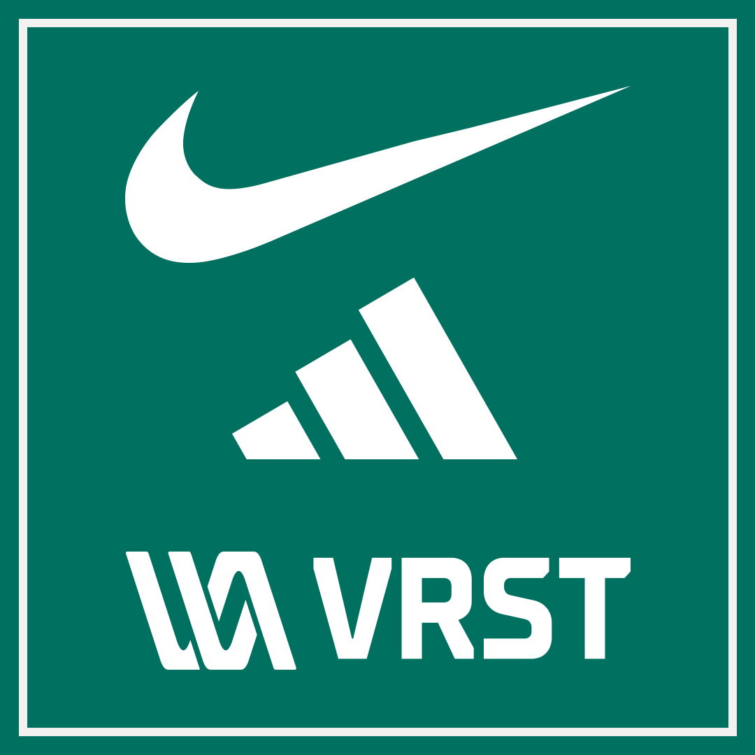 Nike, adidas, VRST.