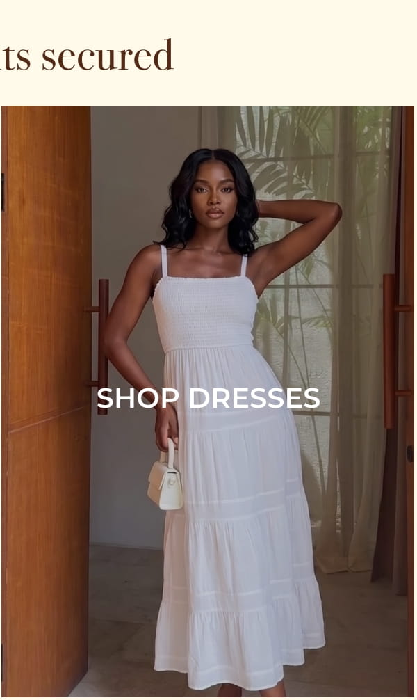 SHOP DRESSES