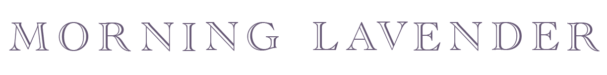 morning lavender logo in lavender
