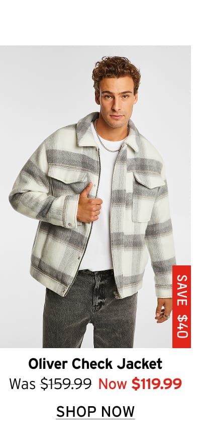 Oliver Check Jacket 